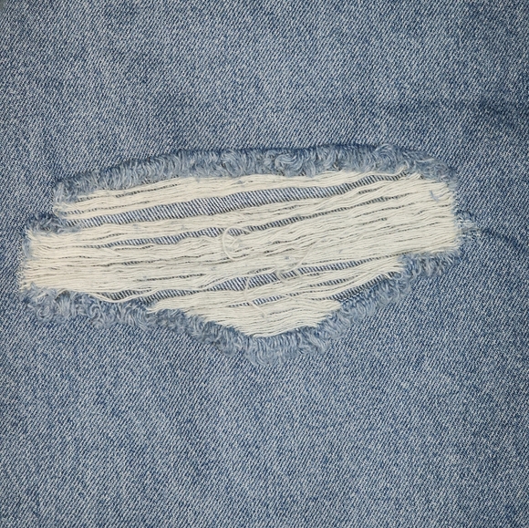 Urban Outfitters BDG Puddle Distressed Super High Waist Wide Leg Jeans Size 29W - Picture 4 of 15